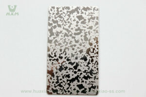 etched stainless steel sheet